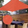 7'x13' Rectangle Sun Shade Sail/ Watermalon Red
