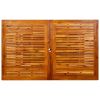 Garden Dining Table (63"-94.5")x39.4"x29.5" Solid Acacia Wood