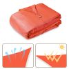 7'x13' Rectangle Sun Shade Sail/ Watermalon Red