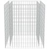 Gabion Raised Bed Galvanized Steel 35.4"x35.4"x39.4"