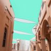 13'x10' Rectangle Sun Shade Sail/ Turquoise