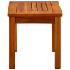 Patio Coffee Table 19.7"x13.8"x14.2" Solid Acacia Wood