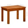 Patio Coffee Table 19.7"x13.8"x14.2" Solid Acacia Wood