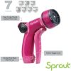 Sprout Front Trigger 7-Pattern Nozzle in Raspberry Red