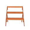 Malibu Patio Three-layer Wood Garden Plant Stand