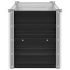 Garden Raised Bed Anthracite 39.4"x15.7"x17.7" Galvanized Steel