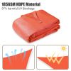 7'x13' Rectangle Sun Shade Sail/ Watermalon Red
