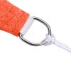 7'x13' Rectangle Sun Shade Sail/ Watermalon Red