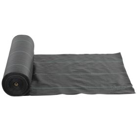 6FT x 300FT Weed Barrier Landscape Fabric, 5oz Heavy Duty Woven Weed Control Fabric for Landscaping (Option: Black-960x260x260 mm)