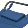 Polyester Hammock with Stand and Pillow for Outdoor , Multi color