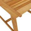 Patio Dining Table 34.6"x34.6"x29.1" Solid Acacia Wood