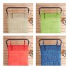 Polyester Hammock with Stand and Pillow for Outdoor , Multi color